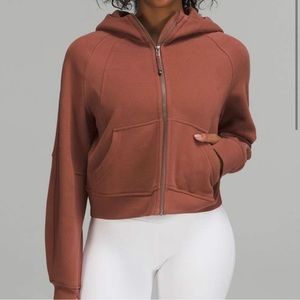 Lululemon oversized scuba full zip ancient copper
